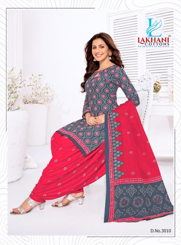 Lakhani Bandhani Vol-3 Cotton Designer Dress Material